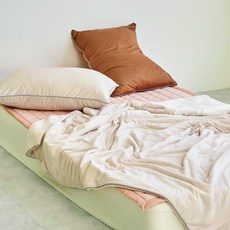 썸머플레이 소프트 냉감 여름 차렵이불베개세트