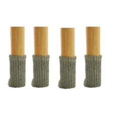 오늘도양 의자 발커버 4p, 그레이