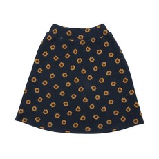 Rainbow Kids 女童向日葵坑條裙