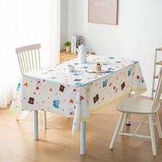 마켓피오 주방 티엔느 일회용 식탁보 타입2 137 x 180 cm, 2개, 1개입