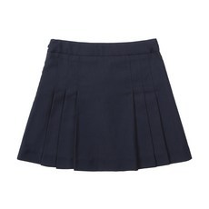 女童口袋撞色百褶裙 DRF10SA56MDN