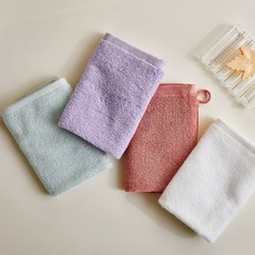 모던하우스 데일리 멜로 핸드타월 4종 세트, 아이보리, 핑크, 민트, 라벤더, 1세트
