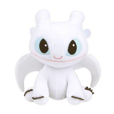 如何訓練你的龍光怒坐毛絨, 25cm, 白色