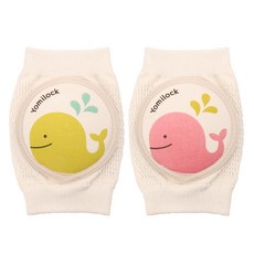 Yomirak 嬰兒護膝 2p, 鯨魚款, 1組