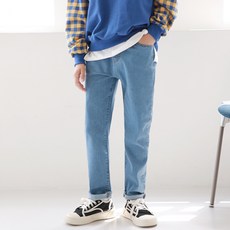 Nanajuni 兒童半寬鬆彈性牛仔褲