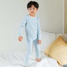 baobab namu 兒童粉彩莫代爾彈性纖維上下裝套組