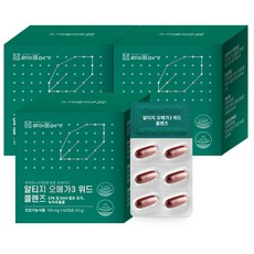 LIFE MEGA Omega-3膠囊 42g, 60顆, 3盒