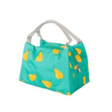 Irun 西洋梨圖案便當袋 綠色