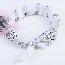 Afecto 佩斯利圖案兩用頭巾手帕