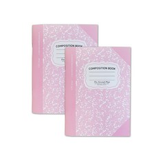 아이씨엘디자인 컴포지션 먼슬리 세컨 플래너 2P 세트, 핑크, 1세트