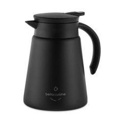 Bellacuzin 保溫冷咖啡水壺, 750ml, 黑色, 1個