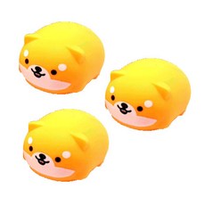 Moderndraw fancy 柴犬造型減壓玩具 3入, 隨機出貨