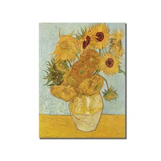 Mont-Noble 名畫帆布畫框 梵谷 向日葵, 梵谷_向日葵