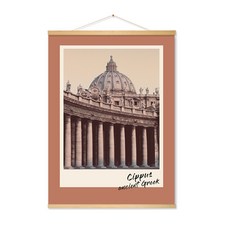 Señor Kim 歐洲梵蒂岡布藝壁掛地毯裝飾海報