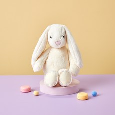 모던하우스 포근포근 동물인형 버니 S, 25cm, 화이트, 1개