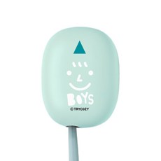 트라이코지 커플 LED 미니 휴대용 칫솔기, 보이, STB-022