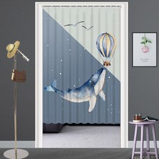 그래픽드로잉 도어커튼