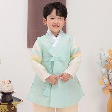 YegaHanbok 男童款Bittsommareu韓服套裝 8054
