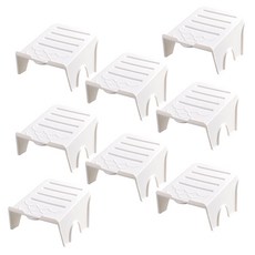 HANSSANG DOUBLE 鞋架 8入, 白色, 8個