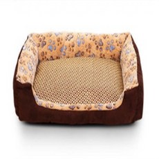 반려동물 쿨링 방석, 카멜 돗자리형, 1개