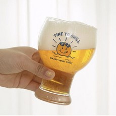 아메리칸로드 썬라이즈 스탠드 고블렛 주스컵 445ml HR065, 투명, 1개