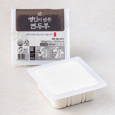 한둘 명인이 만든 연두부, 125g, 2개