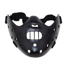 漢尼拔面具道具, 黑色, 1個