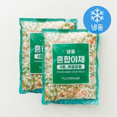 아침과저녁 4종 혼합야채 볶음밥용 (냉동), 2개, 1kg