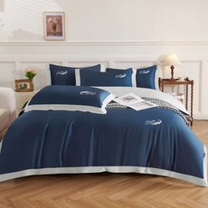 Crocodile 鱷魚 60支300織紗100%萊賽爾天絲 兩用被床包組