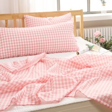 지베딩 리유 냉장고 리플 홑이불, 코랄