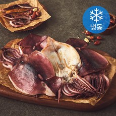 쫄깃한 반건조 오징어 5마리 (냉동), 1개, 650g