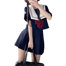 Yipeul 女性日式水手服JK制服角色扮演套裝