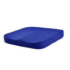 辦公室記憶海綿椅墊 YT_RA1628, 藍色