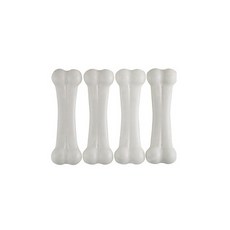 BarkBone 尼龍骨棒雞味中號狗刷毛玩具 M, 單色, 4個