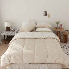 CHOUETTROOM 冬季雲朵軟綿綿貂皮超細纖維棉毯+枕套組