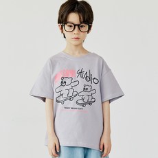 바브키즈 아동용 통기성 스튜디오 티셔츠