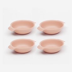 NIneware Friends 穀物碗, 4個, 花漾粉紅