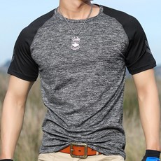 Minsung Company 男式跑步登山徒步戶外短袖T恤