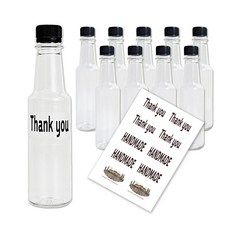 PET空瓶 10入 + 貼紙, 250ml, 1套