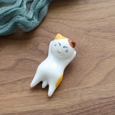 A-hope 可愛動物筷架 5入, D 貓咪, 5個