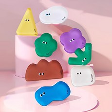 Homeflow Color Pop 可愛壓克力冰箱磁鐵套組, 混合色