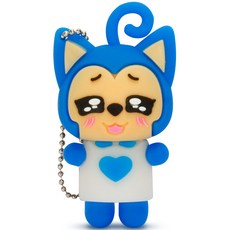 칼론 애교만점 고양이 USB 3.0 메모리 블루, 128GB