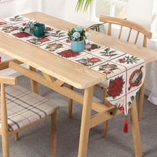 Sonio 可愛聖誕桌旗, 180 x 33 cm, 02 方形, 1個