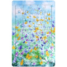 益智畫廊插圖癡呆症孝道益智蝴蝶如果你去那裡，Matatan M, 1個, 35件