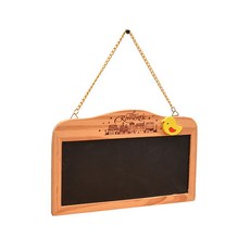 Minsung Company壁掛式吊燈留言板, 木頭