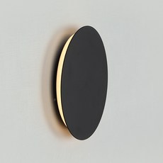 Melliving DS Core 圓形壁燈 無閃爍 LED8W 250mm, 黑色