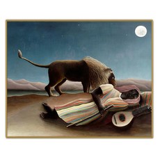 명화 루소 잠자는 집시 HR-01, 엣지골드