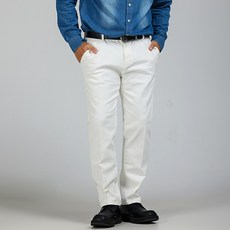 파이브엑스라지 남성용 빅사이즈 스탠다드 노멀 워싱 스판 면바지