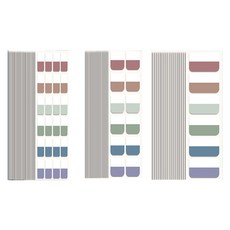 Market Pio 索引貼紙 120p x 3款組 Type 2, 2套