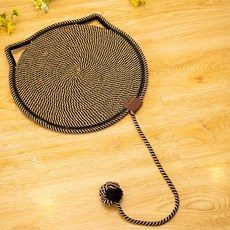 Gato 貓抓板尾巴墊, 1個, 棕色